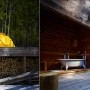 Mountain Cottage Home Plans – Natural Wood Finishes in Tokyo: Contemporary Cottage Interior Design