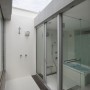 Modern Minimalist House Design by Japanese Architect Kazujuki Okumura: Minimalist House Bathroom Interiors