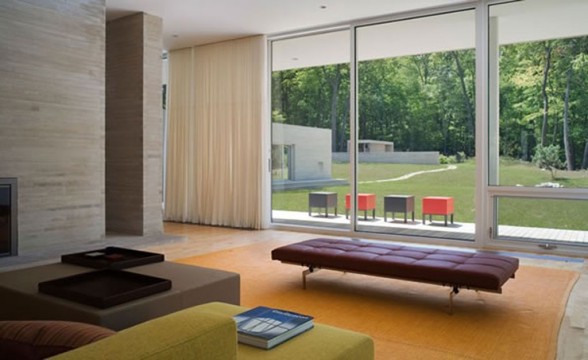 modern country retreats interiors