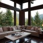 Modern Mountain Retreat House Plans / Compass Pointe House in Canada: Mountain Modern Interior Estate