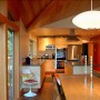 Ranch Style House Design with Wood Furniture Home Interiors: Wood Home Interiors Furniture