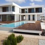 Summer House Plans with Swimming Pool Design in Menorca, Spain: House Outdoor Swimming Pool
