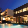 Luxury Home Outdoor Lighting with Swimming Pool Terrace – CG House in Mexico: Luxury Home Swimming Pool Terrace