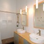 Small Prefab House Design / Minimalist Home & Living Space by Hive Modular: Bathroom Interiors Prefab House