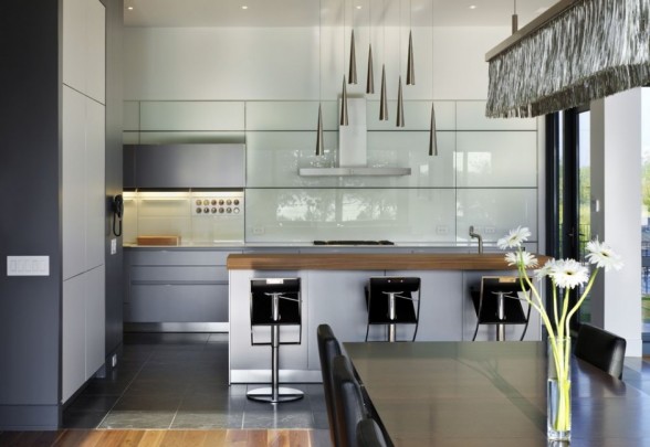 single family kitchen home design