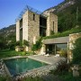 Modern Decorative Interior Stone House Designs by Arturo Montanelli: Elegant Stone House Designs