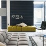 Modern Minimalist Eco Friendly Prefabricated House Designs: Living Room Prefabricated House Design