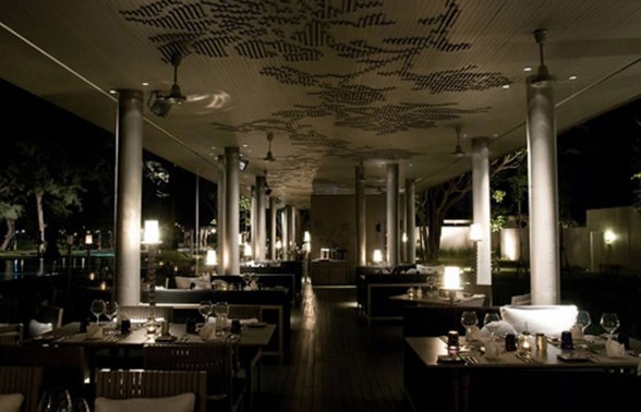 luxury restaurant interior decor