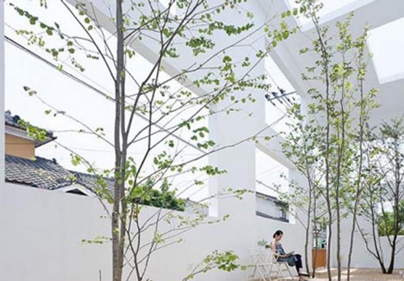 minimalist open air house design