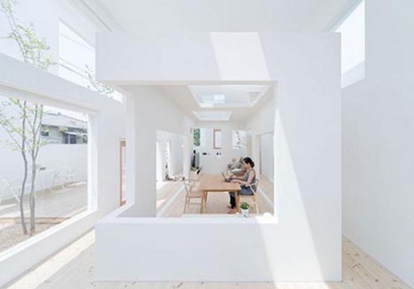 minimalist white house interior design
