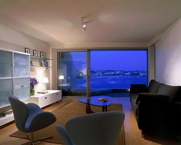 modern beach apartment decoration design