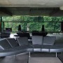 Cool Modern Glass House Design Ideas by Eldridge Smerin: Modern Glass House Living Room Interior