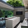 Cool Modern Glass House Design Ideas by Eldridge Smerin: Modern Home Kitchen Design