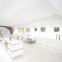 Modern Minimalist White Interior Decorating Apartment Design: White Futuristic Interior Decor