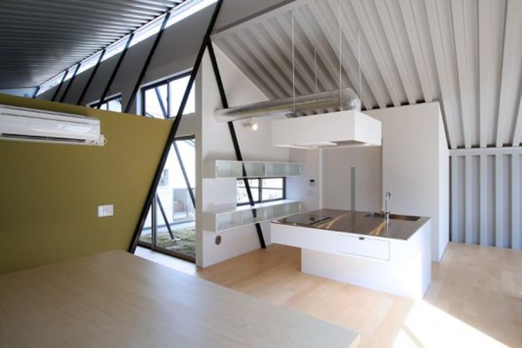 minimalist futuristic house interior decor