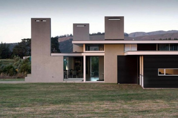 modern country house design idea