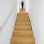 Modern Small Town House Pictures: Wooden Staircase Town House Designs