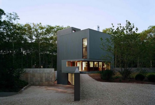 A Richard Meier Architecture Simple Cube House