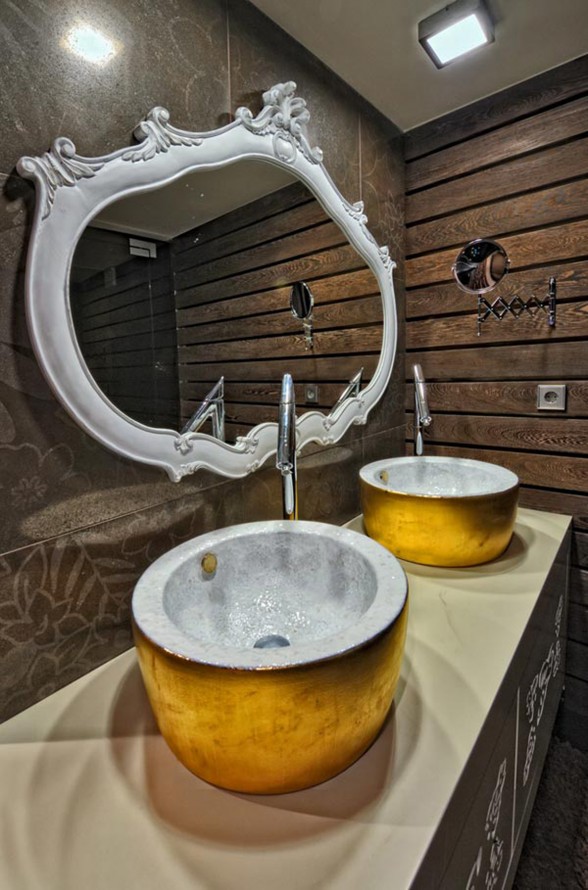 A Tectus Design Interiors Apartment Design, Modern Apartment Plans in Greece - Bathroom