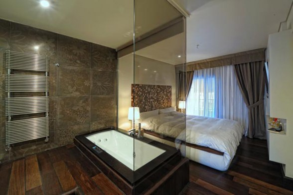 A Tectus Design Interiors Apartment Design, Modern Apartment Plans in Greece - Bedroom