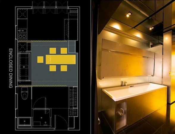Amazing Apartment Design in Hong Kong - Bathroom