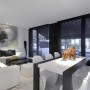 Amazing Black Prefab House Architecture: Amazing Black Prefab House Architecture   Livingroom
