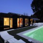 Amazing Black Prefab House Architecture: Amazing Black Prefab House Architecture   Swimming Pool