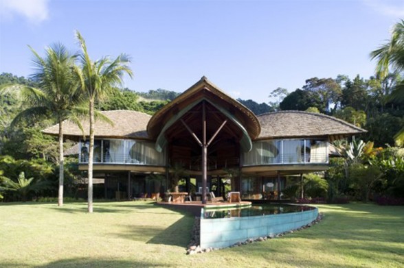 Brazilian Leaf Shape Dream House Inspiration - Terrace