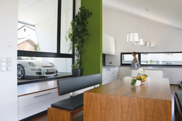 Casa Schierle – Matthias Benz’s Small Green House Plans - Kitchen
