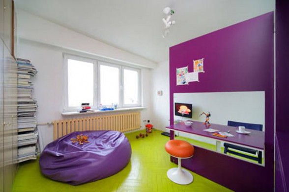 Cheerful Apartment by Jakub Szczesny - Livingroom