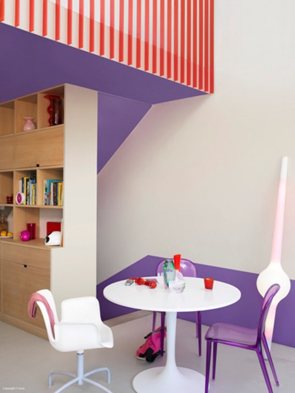 Colorful and Minimalist Homes Design - Livingroom