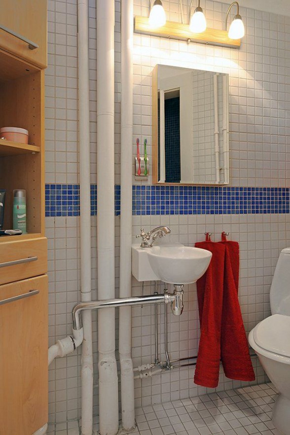 Contemporary Apartment Architecture in Beautiful City Gothenburg - Bathroom