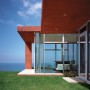 Cube Homes Malibu with Red Brick Architecture: Cube Homes Malibu With Red Brick Architecture   Garden