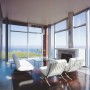 Cube Homes Malibu with Red Brick Architecture: Cube Homes Malibu With Red Brick Architecture   Livingroom