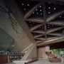 Hollywood Hills’s Glass House Architecture by John Lautner: Glass House Architecture By John Lautner   Livingroom