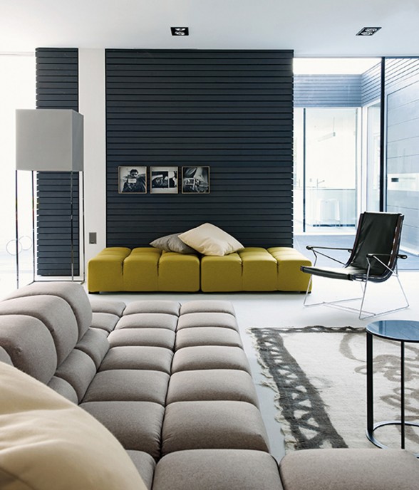 High-End Furniture in Modern Prefab House - Guest Room