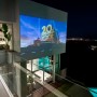 Luxury House Architecture with Outdoor Entertainment Area by Marc Canadell: Luxury House Architecture With Outdoor Entertainment Area By Marc Canadell   Movie Theater