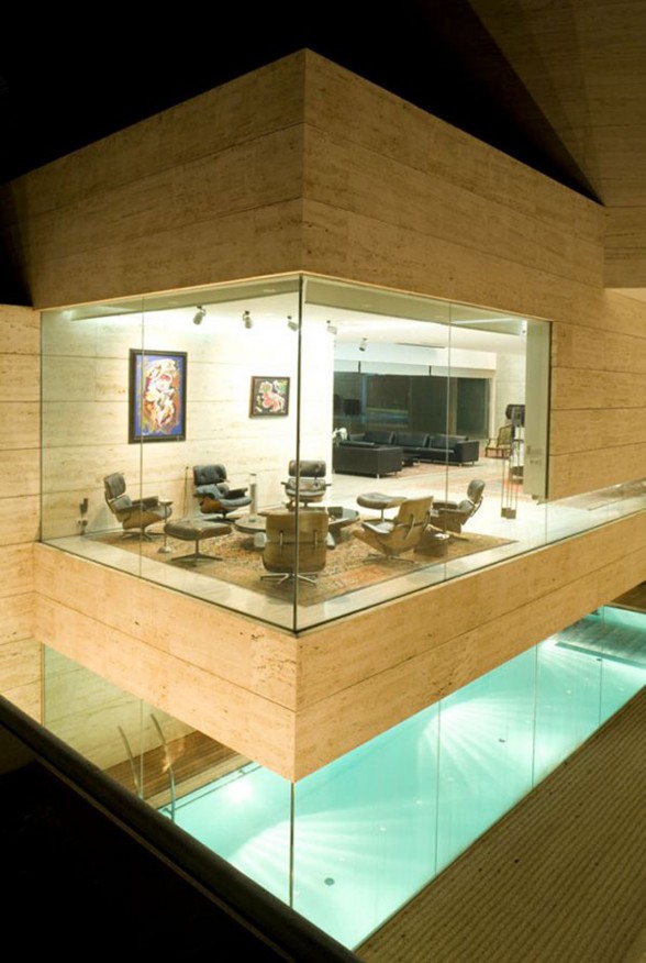 Luxury House Design by Spanish Architect - Meeting Room
