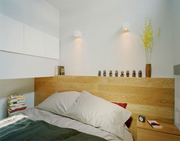 Maximized Space Apartment Design - Bedroom