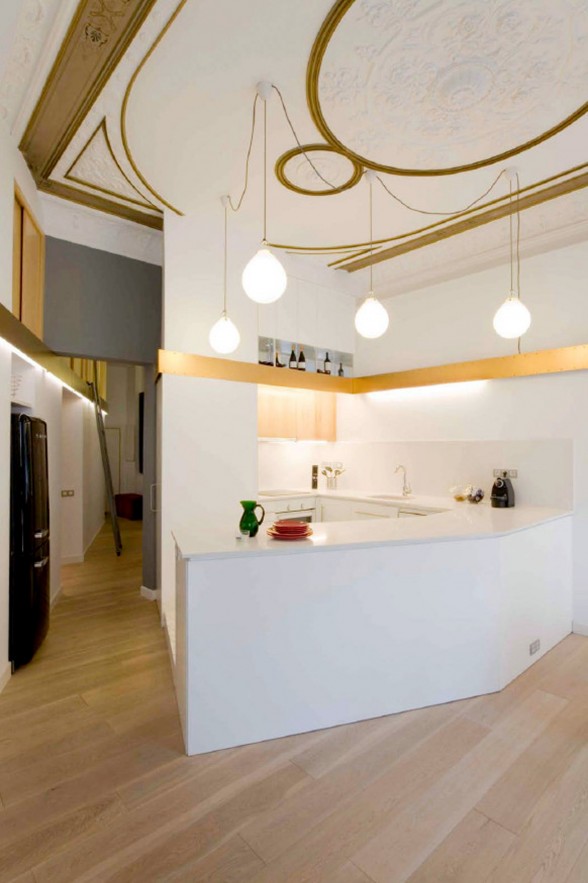 Modern Looking Apartment Idea - Kitchen