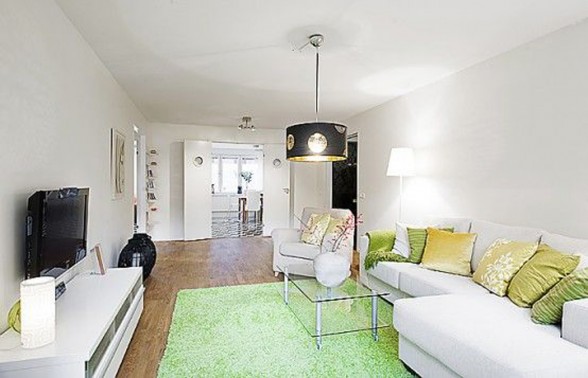 Modern White Interiors Design Apartment