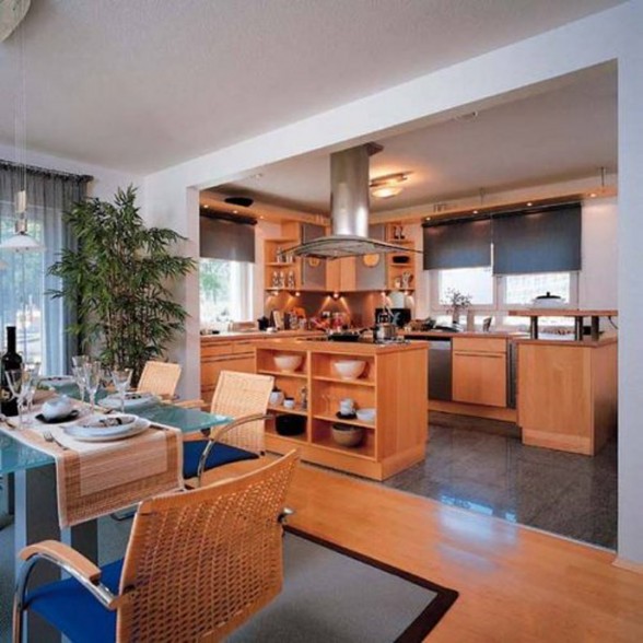 Popular Passive House in Germany by WeberHaus - Kitchen