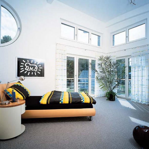 Popular Passive House in Germany by WeberHaus - Reading Room