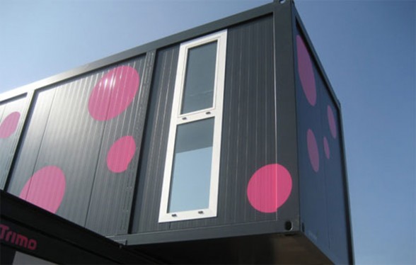 Slovenian ConHouse, a Modern and Compact Prefab Home - Windows