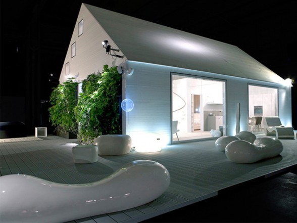 Subissati Idea in Modern White Prefab Homes