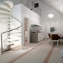 Subissati Idea in Modern White Prefab Homes: Subissati Idea In Modern White Prefab Homes   Kitchen