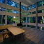 The Ring House, Glass House Design by Takei Nabeshima: The Ring House, Glass House Design By Takei Nabeshima   Reading Desk