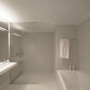 Wooden and White Interiors Apartment Idea: Wooden And White Interiors Apartment Idea   Bathroom