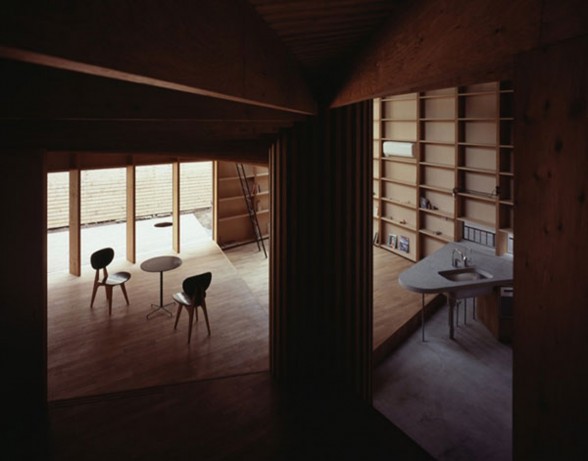 contemporary tree house interior decor