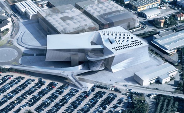 futuristic architectural building plans